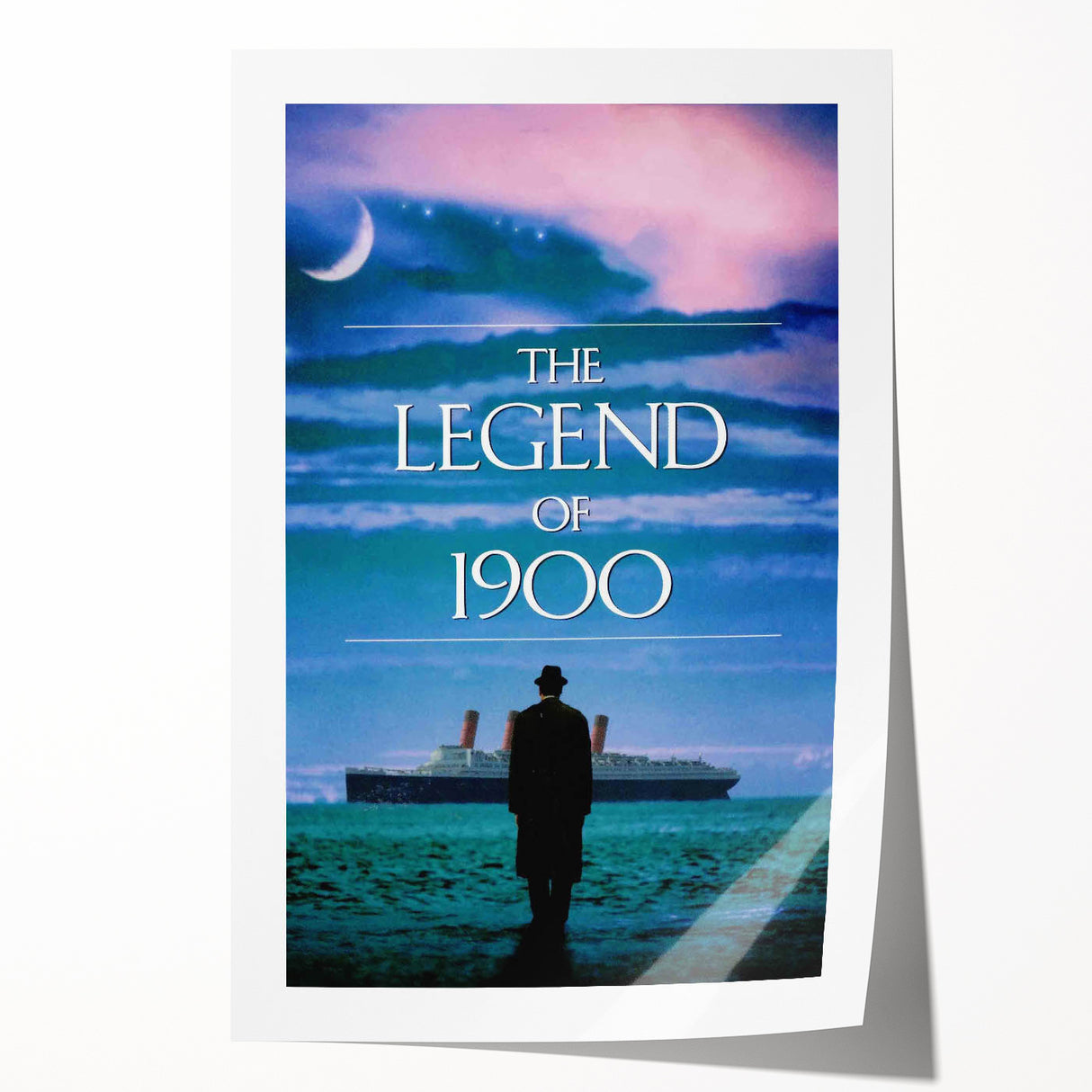 1990s Vintage Movie Poster – The Legend of 1900 Classic 90s Film Art