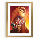 1990s Vintage Movie Poster - Classic 90s Film Art - The Lion King