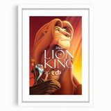1990s Vintage Movie Poster - Classic 90s Film Art - The Lion King
