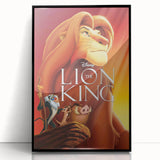 1990s Vintage Movie Poster - Classic 90s Film Art - The Lion King