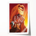 1990s Vintage Movie Poster - Classic 90s Film Art - The Lion King
