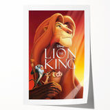 1990s Vintage Movie Poster - Classic 90s Film Art - The Lion King