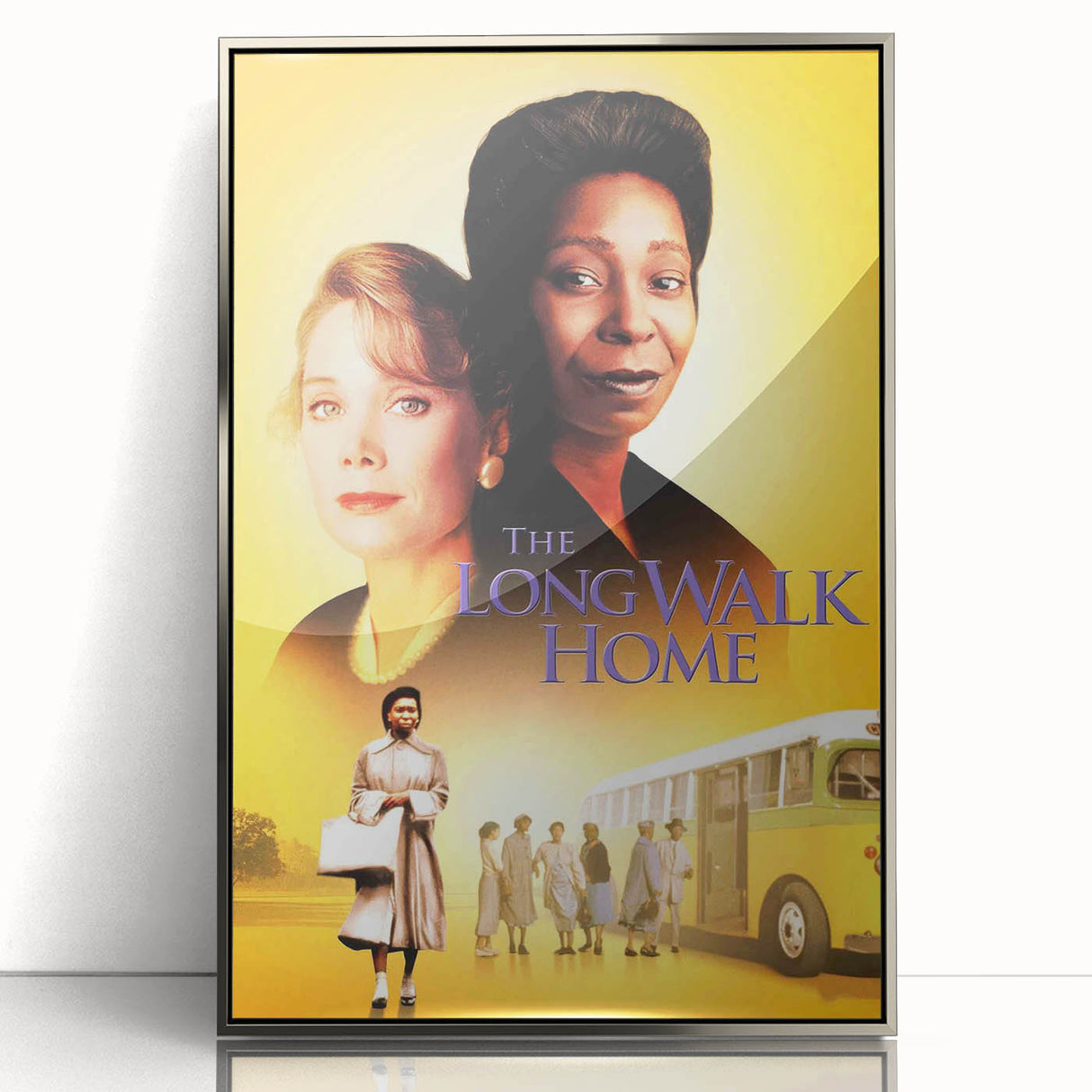 1990s Vintage Movie Poster - Classic 90s Film Art - The Long Walk Home