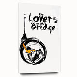 1990s Vintage Movie Poster - Classic 90s Film Art - The Lovers on the Bridge