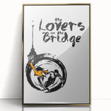 1990s Vintage Movie Poster - Classic 90s Film Art - The Lovers on the Bridge