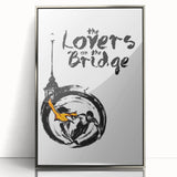 1990s Vintage Movie Poster - Classic 90s Film Art - The Lovers on the Bridge
