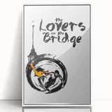 1990s Vintage Movie Poster - Classic 90s Film Art - The Lovers on the Bridge