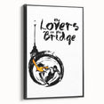 1990s Vintage Movie Poster - Classic 90s Film Art - The Lovers on the Bridge