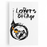 1990s Vintage Movie Poster - Classic 90s Film Art - The Lovers on the Bridge