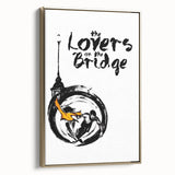 1990s Vintage Movie Poster - Classic 90s Film Art - The Lovers on the Bridge