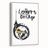 1990s Vintage Movie Poster - Classic 90s Film Art - The Lovers on the Bridge