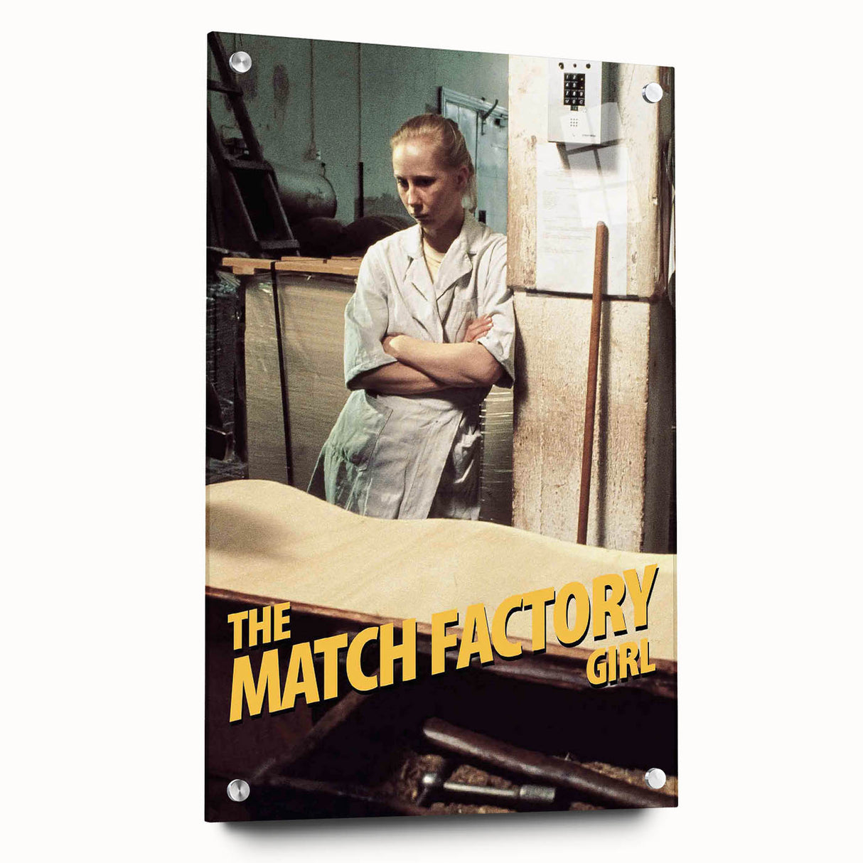 1990s Vintage Movie Poster - Classic 90s Film Art - The Match Factory Girl