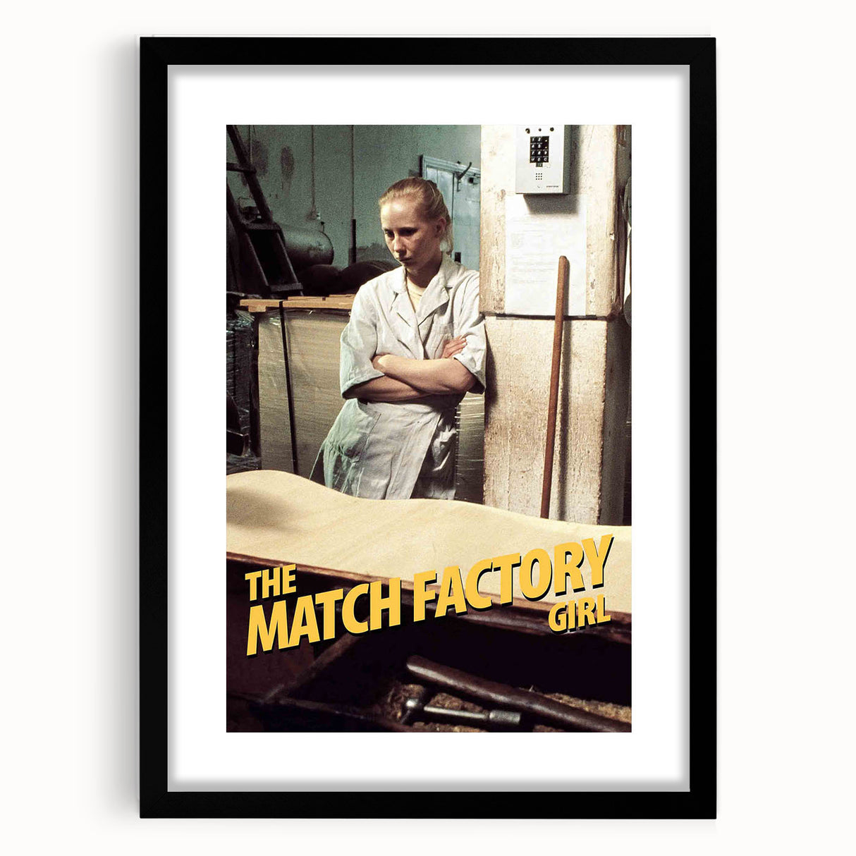 1990s Vintage Movie Poster - Classic 90s Film Art - The Match Factory Girl
