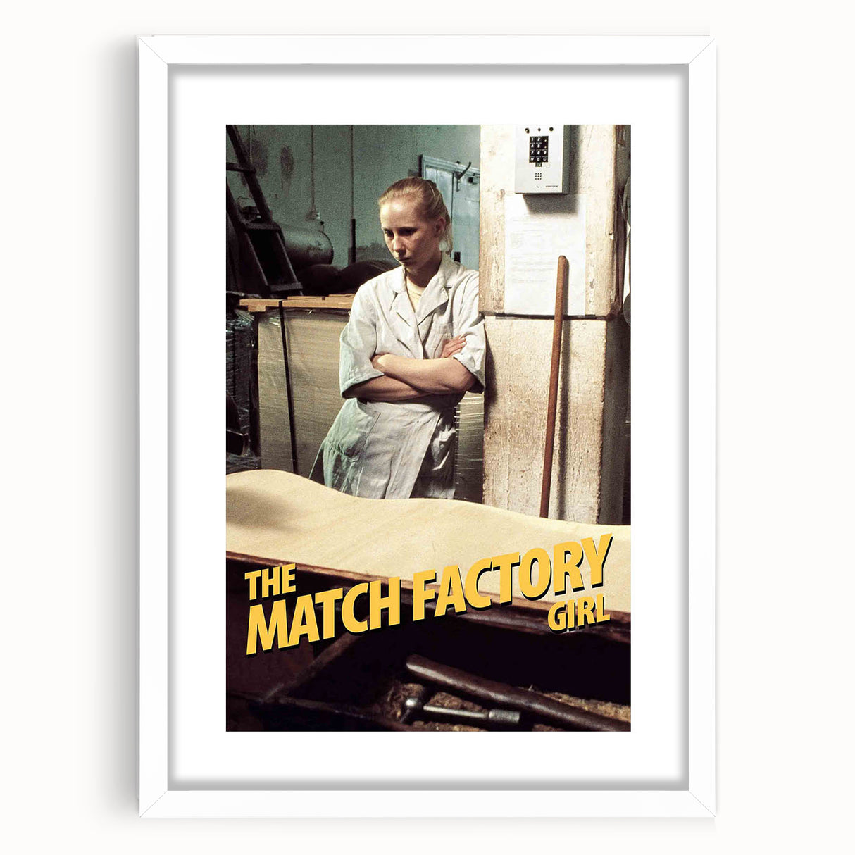 1990s Vintage Movie Poster - Classic 90s Film Art - The Match Factory Girl