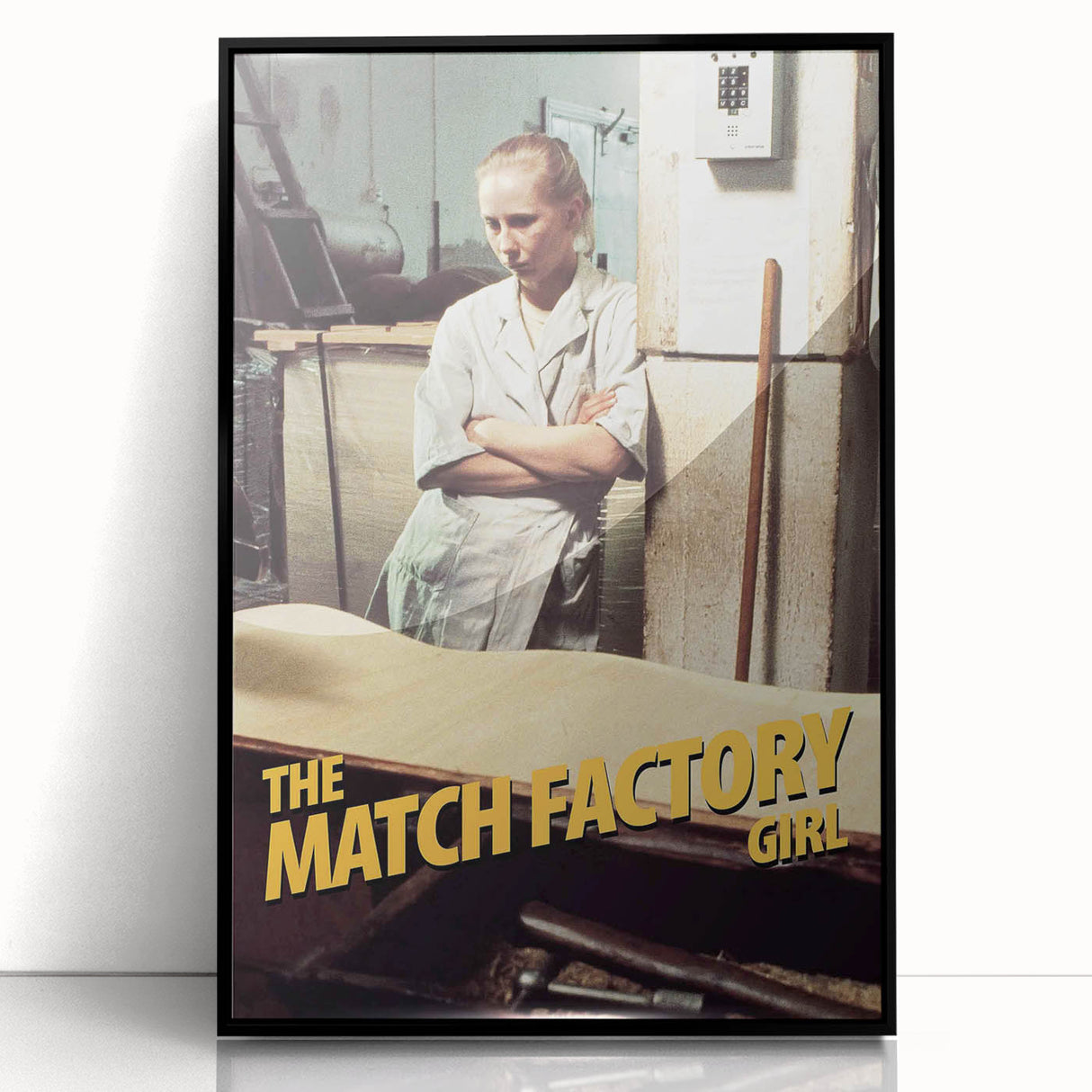 1990s Vintage Movie Poster - Classic 90s Film Art - The Match Factory Girl