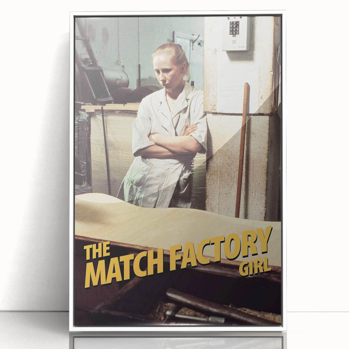 1990s Vintage Movie Poster - Classic 90s Film Art - The Match Factory Girl