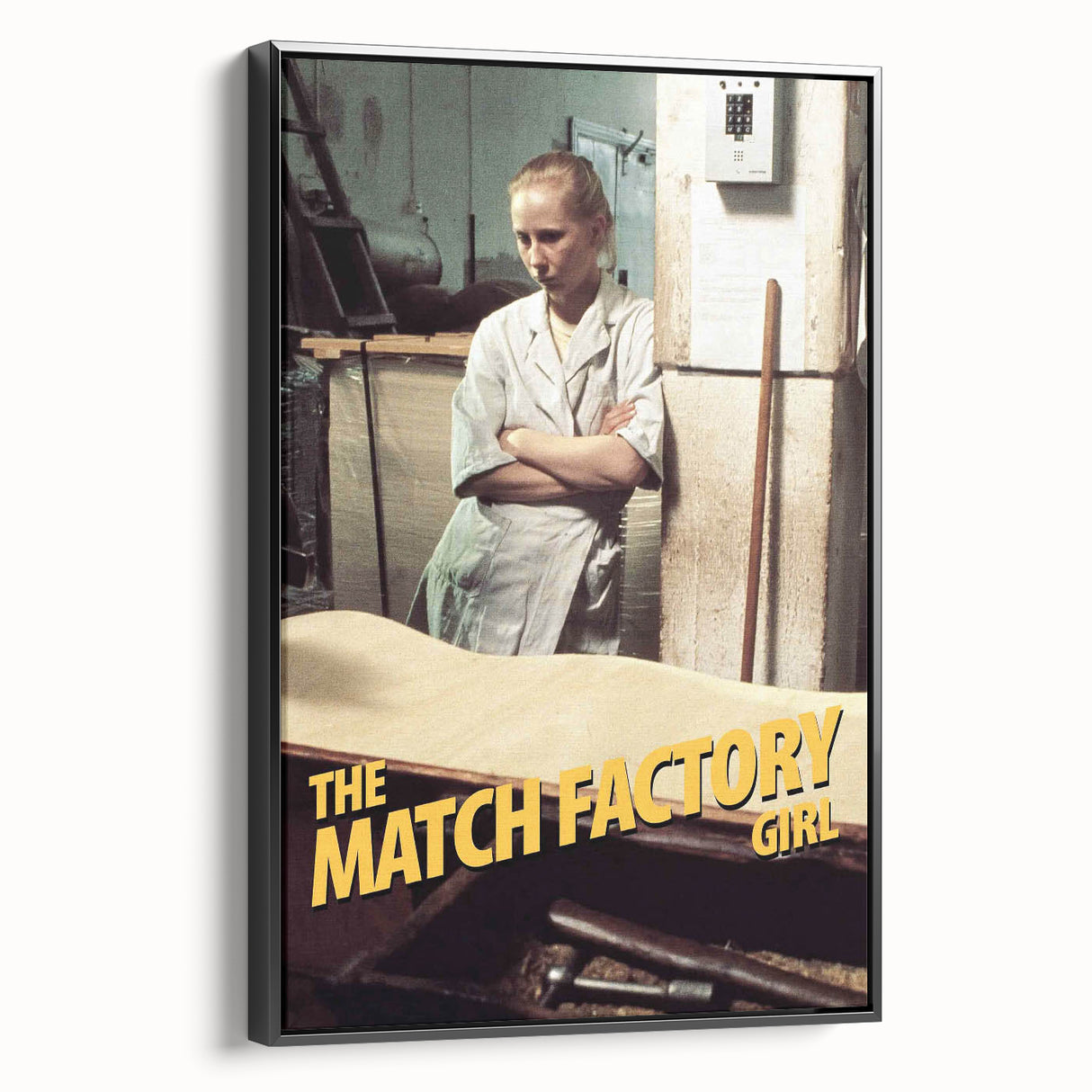 1990s Vintage Movie Poster - Classic 90s Film Art - The Match Factory Girl