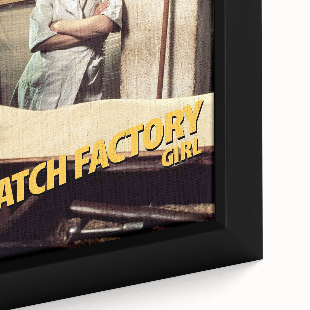 1990s Vintage Movie Poster - Classic 90s Film Art - The Match Factory Girl