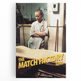 1990s Vintage Movie Poster - Classic 90s Film Art - The Match Factory Girl