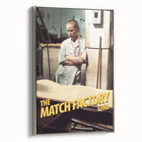 1990s Vintage Movie Poster - Classic 90s Film Art - The Match Factory Girl