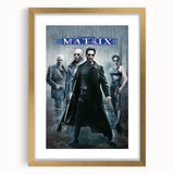 1990s Vintage Movie Poster - Classic 90s Film Art - The Matrix