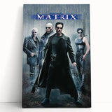 1990s Vintage Movie Poster - Classic 90s Film Art - The Matrix