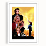 1990s Vintage Movie Poster - Classic 90s Film Art - The Mighty