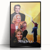 1990s Vintage Movie Poster - Classic 90s Film Art - The Mighty
