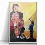 1990s Vintage Movie Poster - Classic 90s Film Art - The Mighty