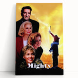 1990s Vintage Movie Poster - Classic 90s Film Art - The Mighty