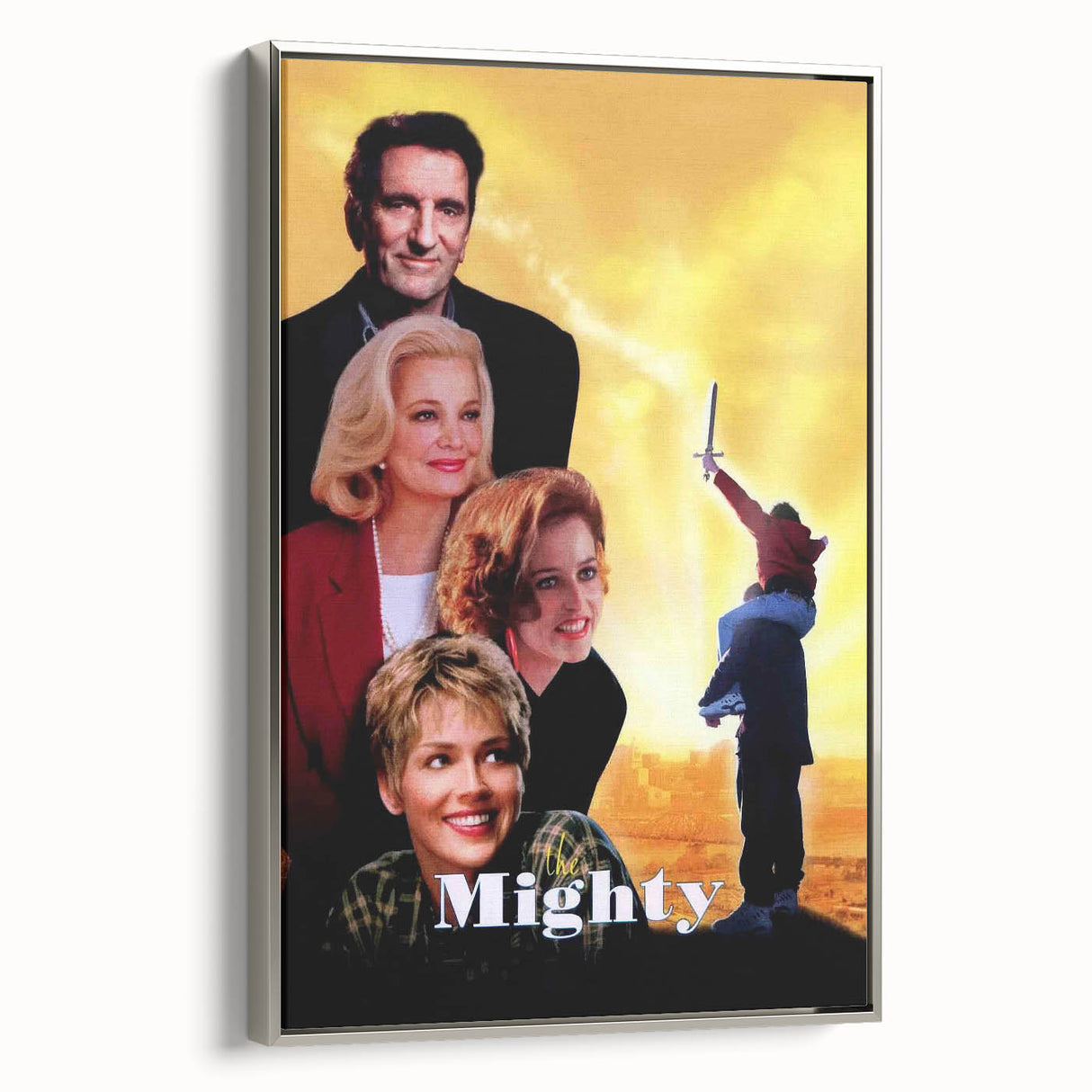 1990s Vintage Movie Poster - Classic 90s Film Art - The Mighty