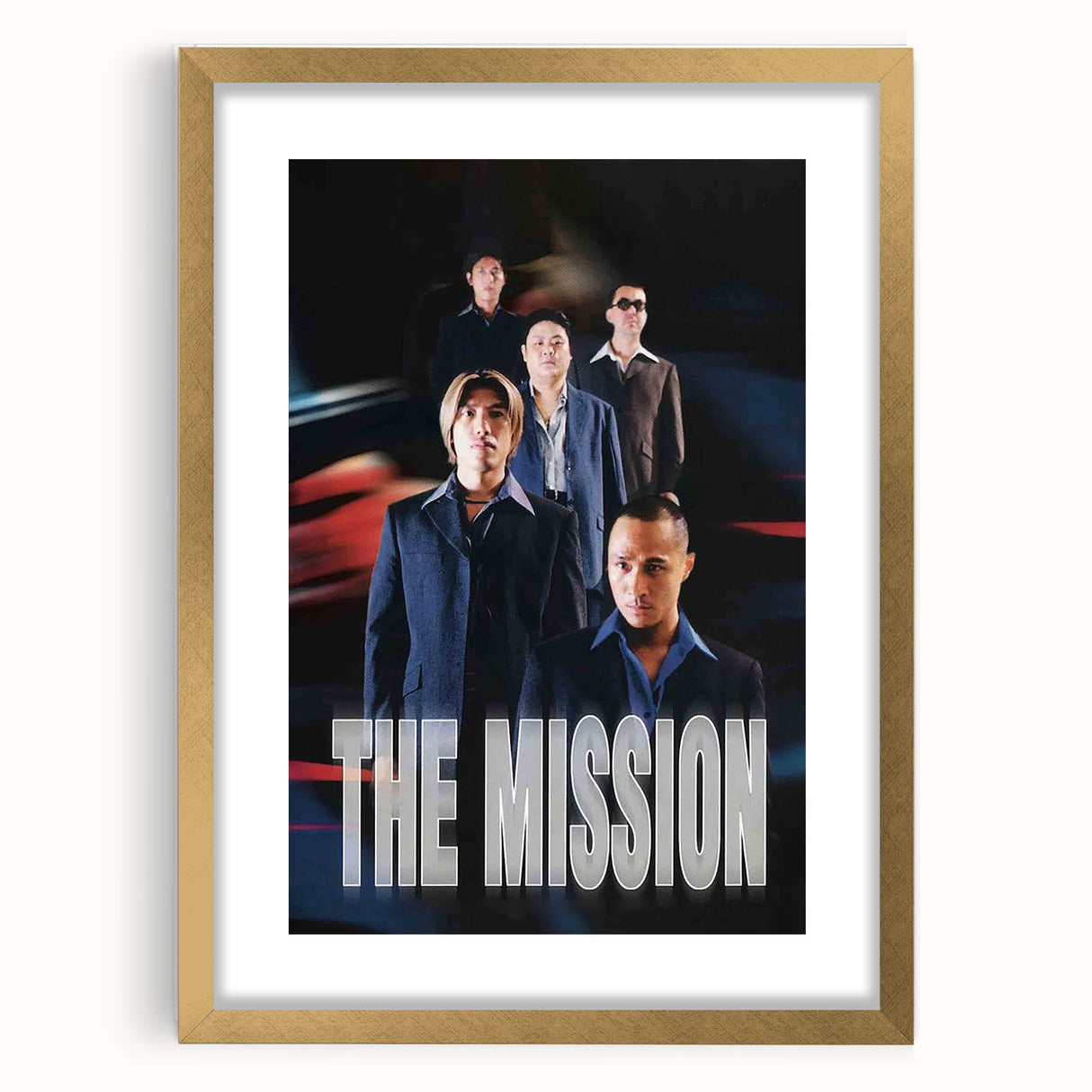 1990s Vintage Movie Poster - Classic 90s Film Art - The Mission