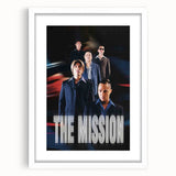 1990s Vintage Movie Poster - Classic 90s Film Art - The Mission