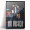 1990s Vintage Movie Poster - Classic 90s Film Art - The Mission