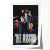 1990s Vintage Movie Poster - Classic 90s Film Art - The Mission