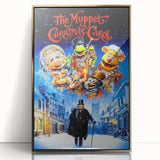 1990s Vintage Movie Poster - Classic 90s Film Art - The Muppet Christmas Carol