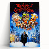 1990s Vintage Movie Poster - Classic 90s Film Art - The Muppet Christmas Carol