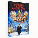 1990s Vintage Movie Poster - Classic 90s Film Art - The Muppet Christmas Carol