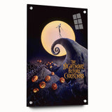1990s Vintage Movie Poster - Classic 90s Film Art - The Nightmare Before Christmas