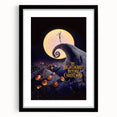 1990s Vintage Movie Poster - Classic 90s Film Art - The Nightmare Before Christmas
