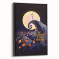 1990s Vintage Movie Poster - Classic 90s Film Art - The Nightmare Before Christmas