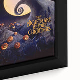 1990s Vintage Movie Poster - Classic 90s Film Art - The Nightmare Before Christmas