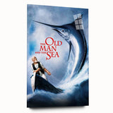 1990s Vintage Movie Poster - Classic 90s Film Art - The Old Man and the Sea
