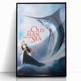 1990s Vintage Movie Poster - Classic 90s Film Art - The Old Man and the Sea