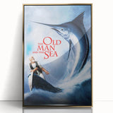 1990s Vintage Movie Poster - Classic 90s Film Art - The Old Man and the Sea