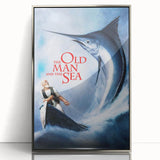1990s Vintage Movie Poster - Classic 90s Film Art - The Old Man and the Sea