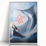 1990s Vintage Movie Poster - Classic 90s Film Art - The Old Man and the Sea