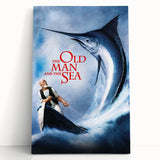 1990s Vintage Movie Poster - Classic 90s Film Art - The Old Man and the Sea