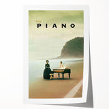 1990s Vintage Movie Poster - Classic 90s Film Art - The Piano