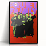 1990s Vintage Movie Poster - Classic 90s Film Art - The Quiet Family